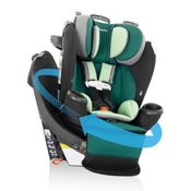 Shop Evenflo Revolve 360 Extend All-in-One Rotating Car Seat with Green & Gentle Fabric, Emerald, 2025 at GoodBuy Gear