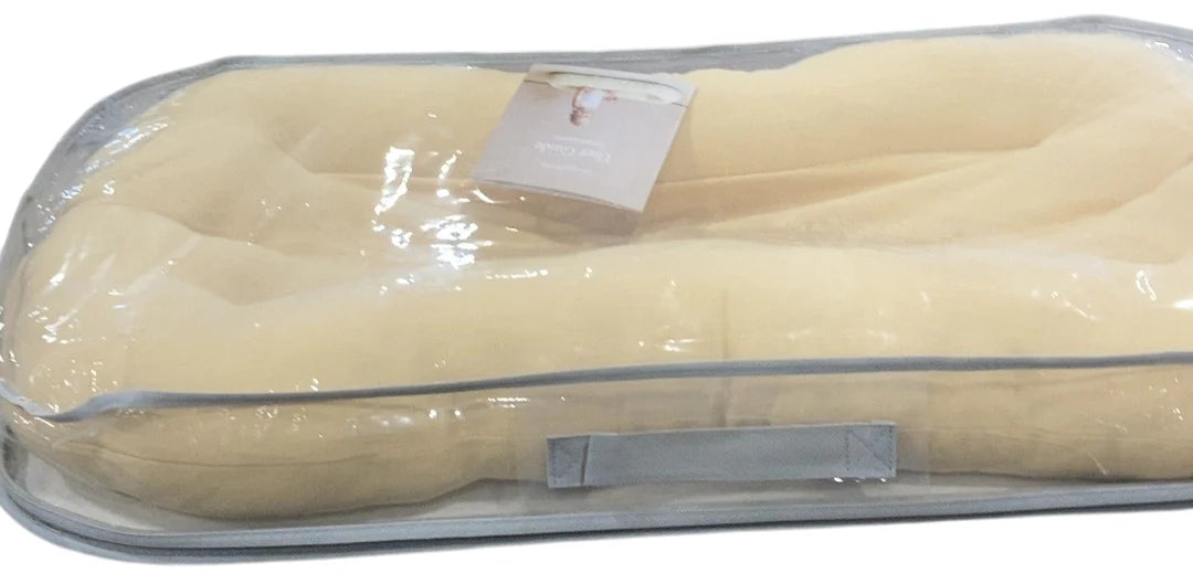 Snuggle Me Organic Sensory Toddler Lounger, Honey