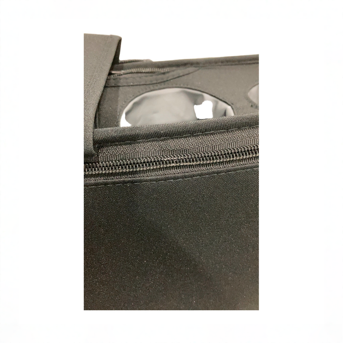 Shop Wonderfold Universal Parent Console Stroller Organizer with Insulated Cup Holders, Jet Black at GoodBuy Gear