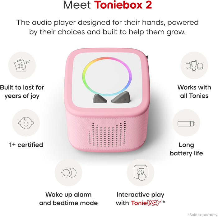 Tonies Toniebox 2, Cloud Pink
