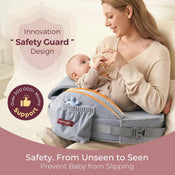 Shop Momcozy MaxSupport Nursing Pillow, Cozy ProGray at GoodBuy Gear