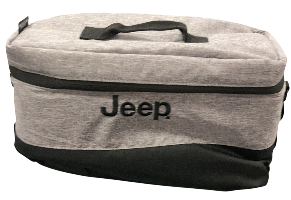 Shop Delta Children Jeep Deluxe Wrangler Wagon Stroller with Cooler Bag and Parent Organizer, 4 Seater, Grey at GoodBuy Gear