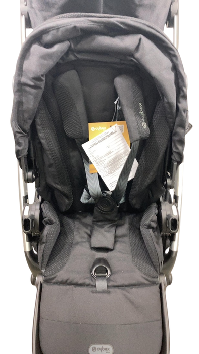 Shop Cybex Gazelle S Modular Stroller, 2024, Moon Black, Silver Frame at GoodBuy Gear