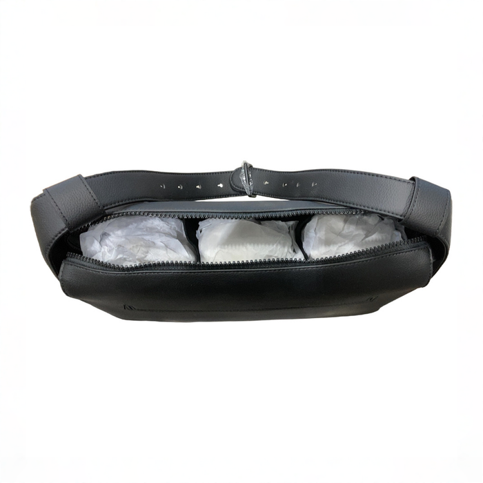 Shop Mina Baie Stroller Caddy Vegan, Black at GoodBuy Gear
