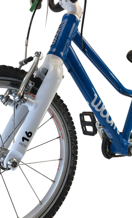 Shop Woom 3 Bike "16, Sky Blue at GoodBuy Gear