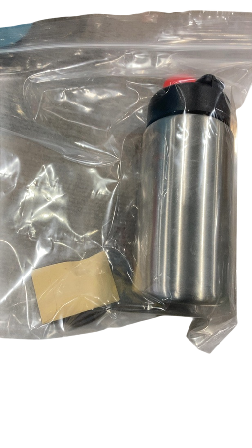 Shop Woom GLUG Stainless Steel Bottle + Bottle Cage, Stainless at GoodBuy Gear