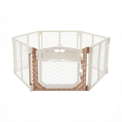 Shop Toddleroo By North States Superyard Ultimate (6 Panel), ivory at GoodBuy Gear