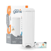 Shop Diaper Genie Platinum Diaper Pail, White at GoodBuy Gear