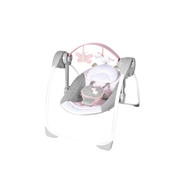 Shop Ingenuity Comfort 2 Go Compact Portable Baby Swing, Pink Flora the Unicorn at GoodBuy Gear