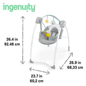 Shop Ingenuity Milestone Baby Swing, Sun Valley at GoodBuy Gear