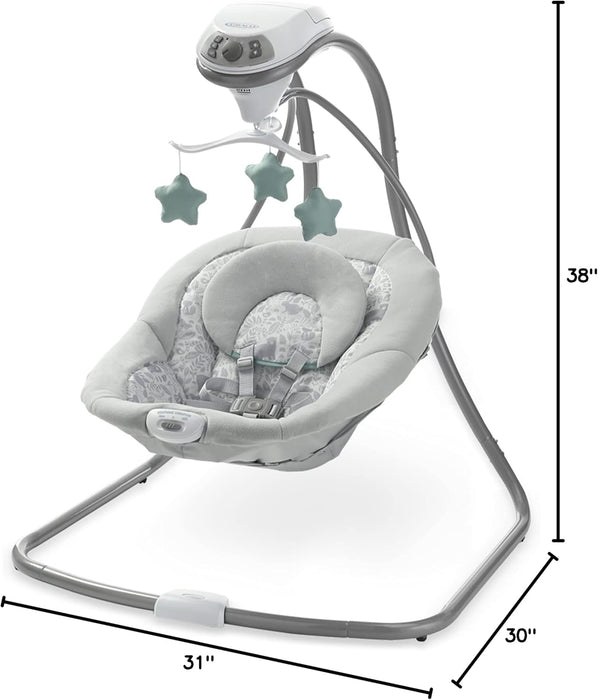 Graco Simple Sway Baby Swing, Ivy