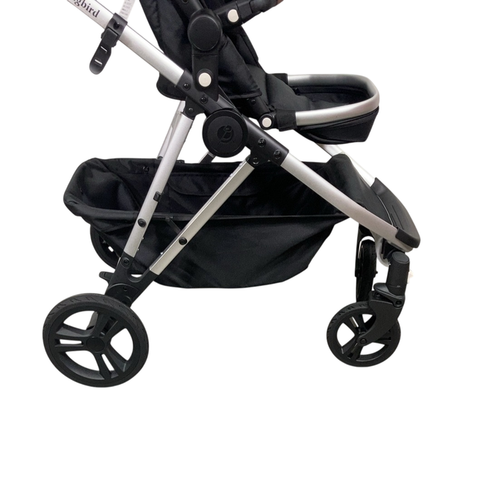 Shop Mockingbird Single to Double 2.0 Stroller, 2025, Black, Silver With Penny Leather, Watercolor Drops at GoodBuy Gear