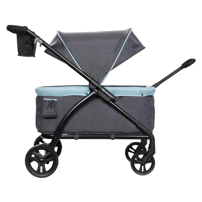 Baby Trend Expedition 2-in-1 Stroller Wagon Plus, Desert Blue, 2024