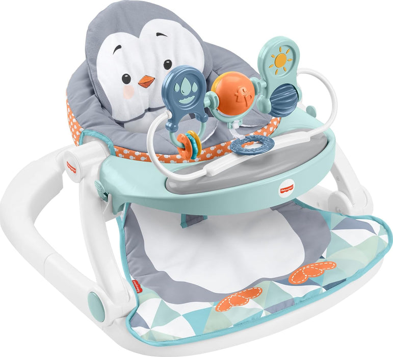 Shop Fisher Price Premium Sit-Me-Up Floor Seat with Toy Tray, Penguin Island at GoodBuy Gear