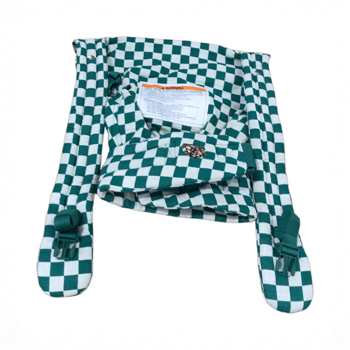 Shop Mabē The Monarch Carrier, Evergreen Check at GoodBuy Gear