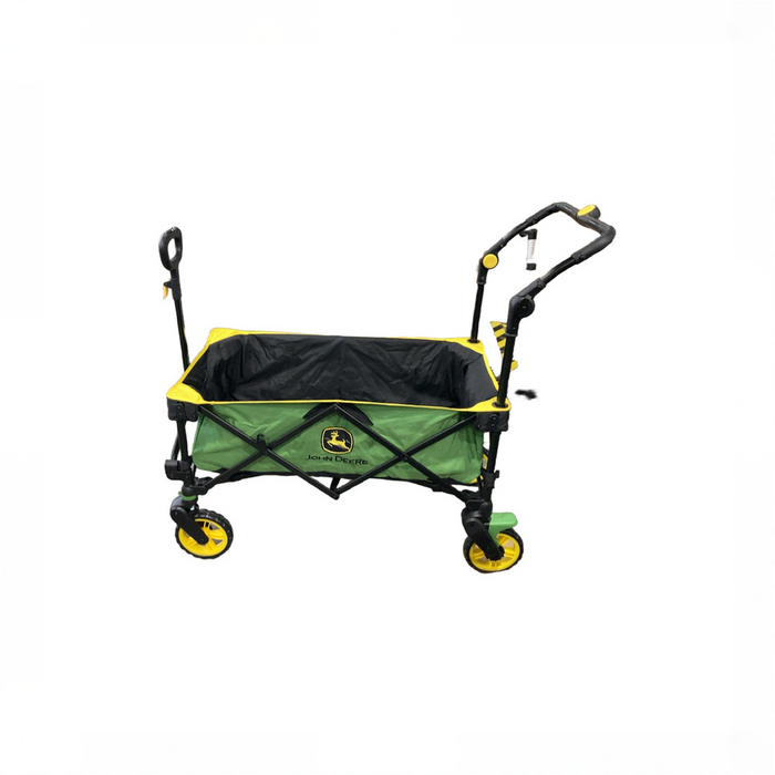 Shop Bright Starts John Deere Pop 'N Ride Stroller Wagon, Green & Yellow at GoodBuy Gear