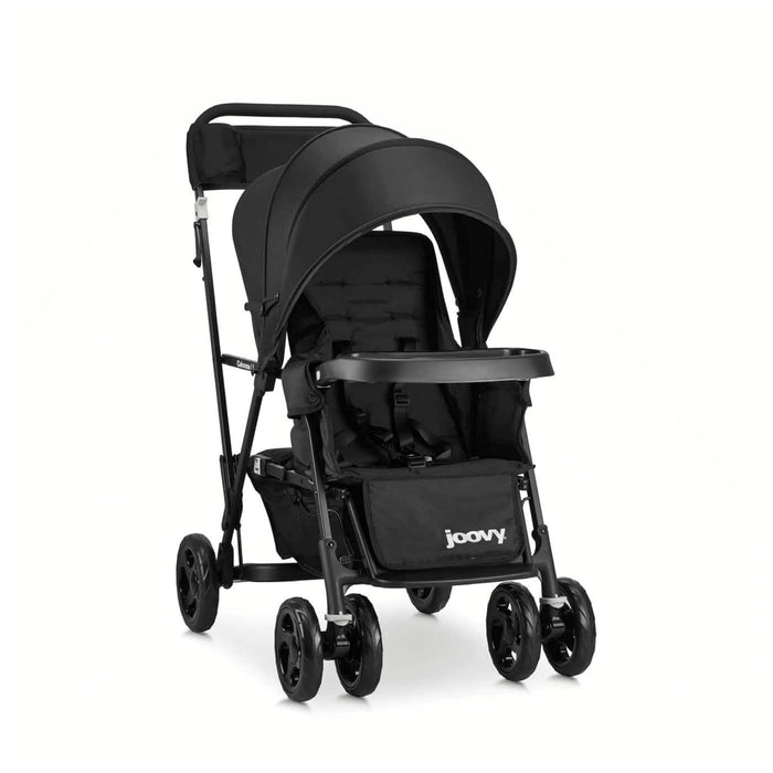 Joovy Caboose LX Tandem Stand-on Stroller, 2024, Black