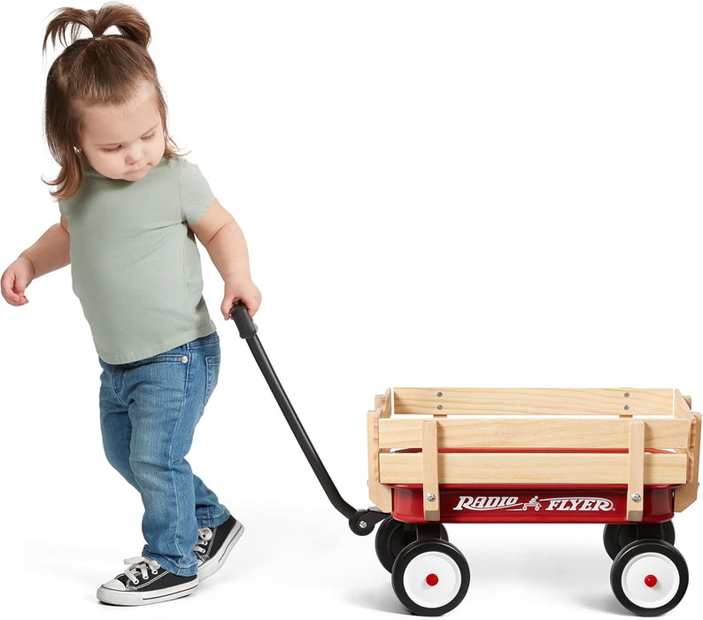 Radio Flyer My 1st Steel & Wood Wagon, W8Z