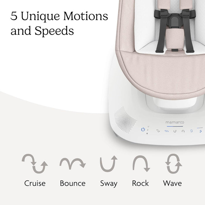 UPPAbaby Mamaroo Smart Swing, Charlie (Sand Melange)