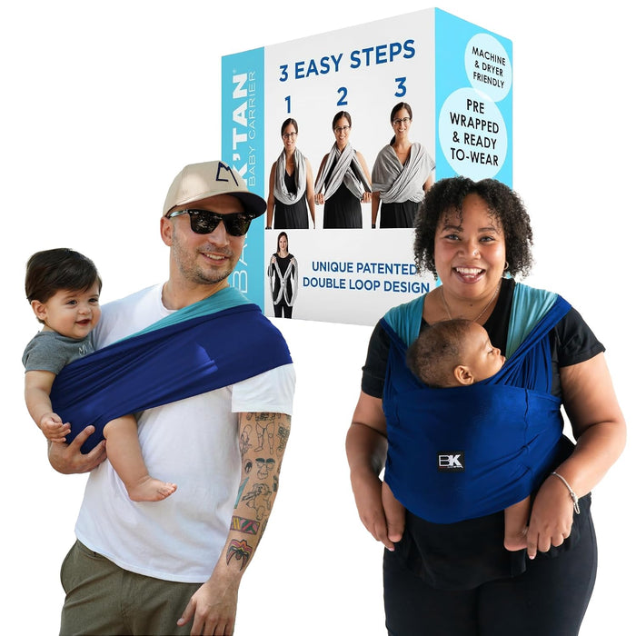 Baby K'tan Baby Carrier, X-Small, Active, Turquoise Blue