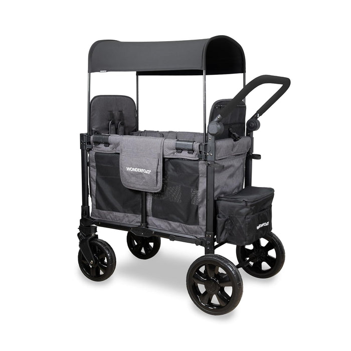 Shop Wonderfold W2 Elite Pro Stroller Wagon, 2024, Charcoal Gray at GoodBuy Gear