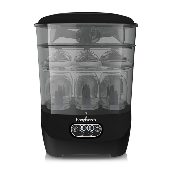 Shop Baby Brezza 10 Minute SuperQuick Bottle Sterilizer + Dryer, Black at GoodBuy Gear