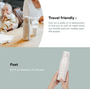 Shop Babymoov Moov & Feed Portable Milk and Water Warmer, Oat at GoodBuy Gear