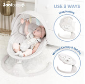 Shop Jool Nova Baby Swing, Signature, Stone at GoodBuy Gear