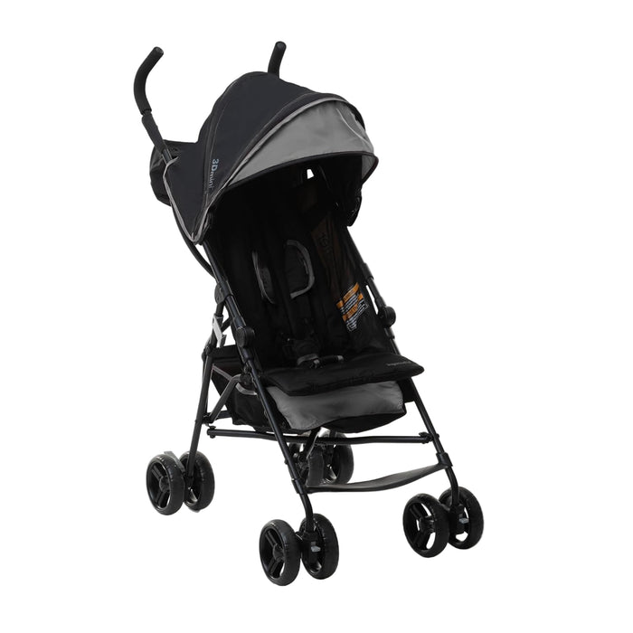 Summer Infant 3D Mini Stroller, Grey/Black, 2025