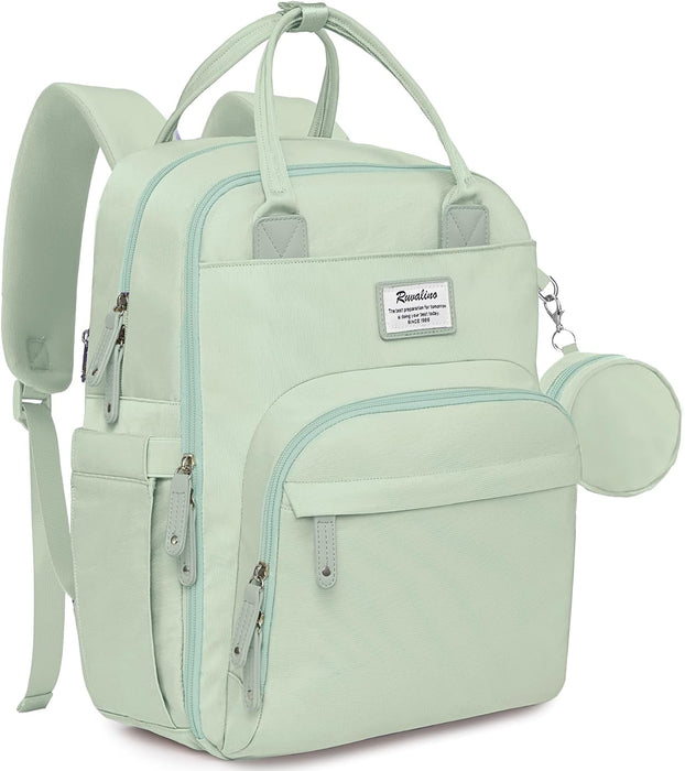 Ruvalino Diaper Backpack, Mint Green