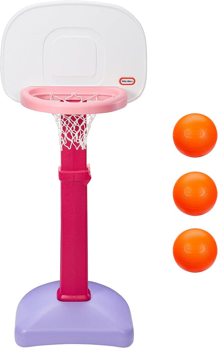 Little Tikes Tot Sports Basketball Set, Pink