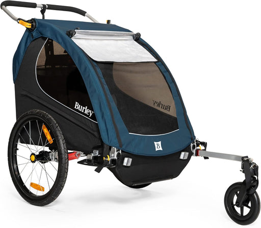 Shop Burley Encore X Bike Trailer, Pacific Blue at GoodBuy Gear