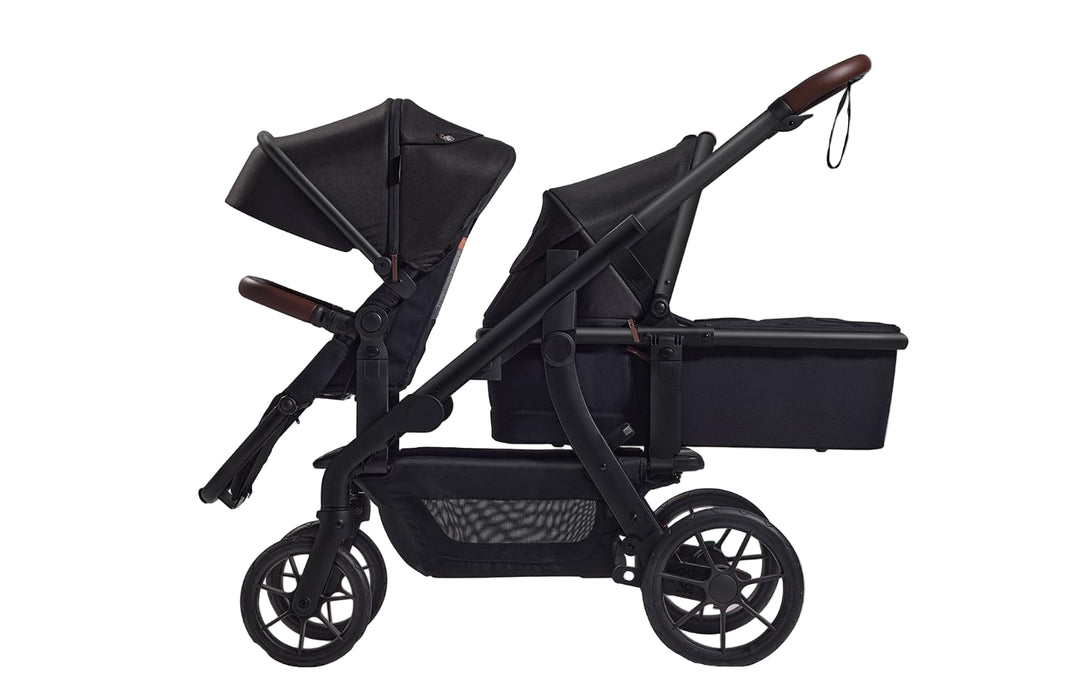 Momcozy ChangeGO Baby Stroller, Black, 2025