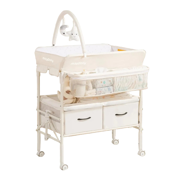 Shop Maydolly Portable & Waterproof Baby Changing Table 248, White at GoodBuy Gear