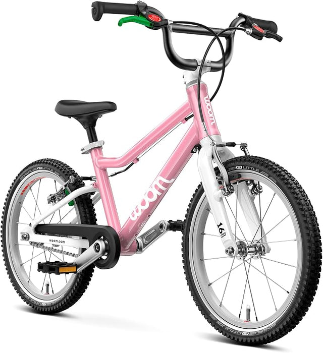 Woom GO 3 Bike "16, Powder Pink, Base Model