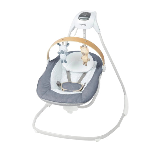 Shop Ingenuity Simple Comfort 2-in-1 Swing Rocker, Chambray at GoodBuy Gear