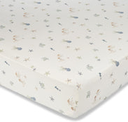Shop Crane Baby Crib Fitted Sheet, Sealife at GoodBuy Gear