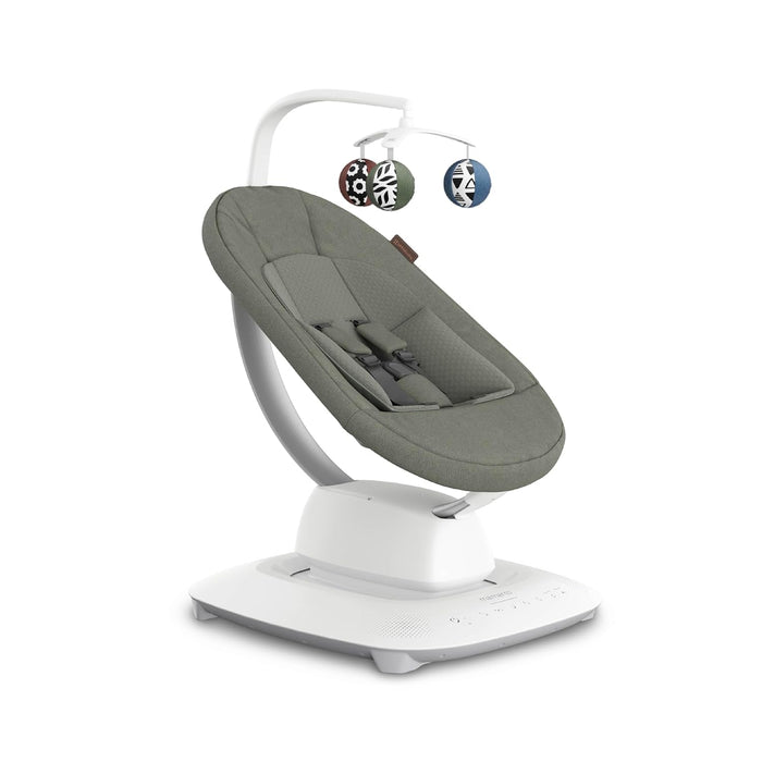 Shop UPPAbaby Mamaroo Smart Swing, Camila (Dark Green Melange) at GoodBuy Gear