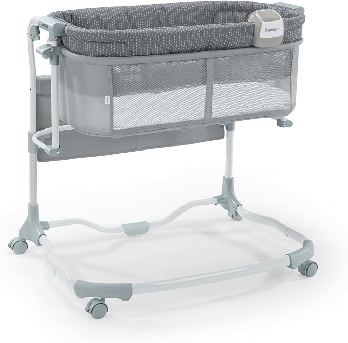 Ingenuity Dream & Grow Bedside Bassinet, Handstitch