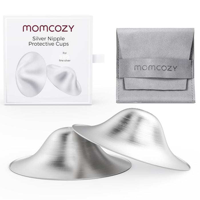 Shop Momcozy Silver Nipple Shields, XLarge at GoodBuy Gear