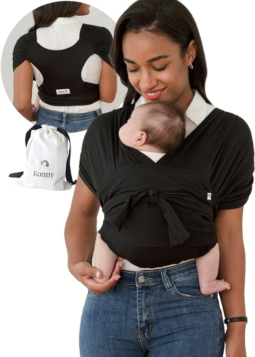 Shop Konny Baby Carrier Flex, Black, M-4XL, SoftBreeze at GoodBuy Gear