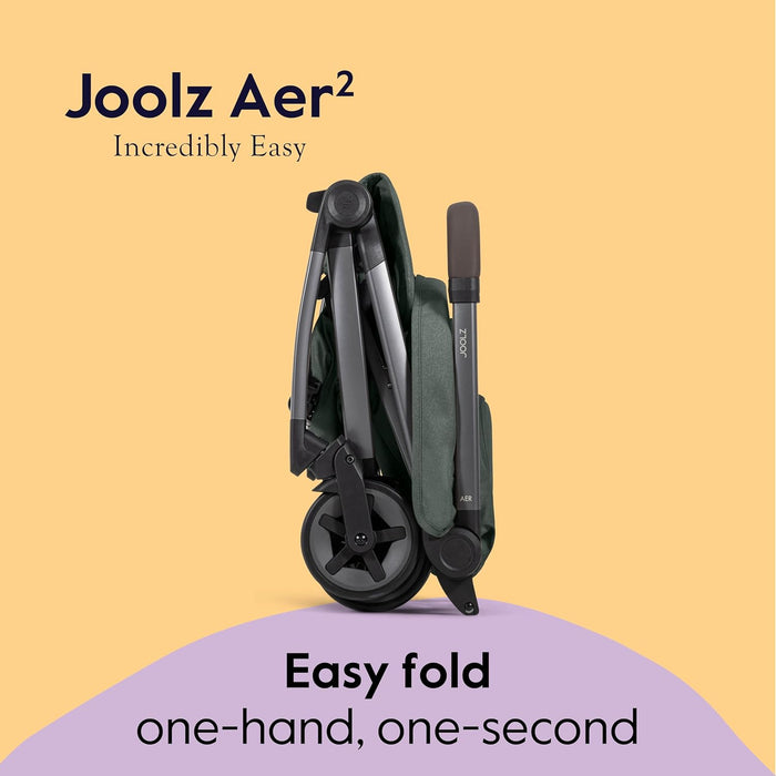 Shop Joolz Aer2 Lightweight Travel Stroller, 2025, Forest Green at GoodBuy Gear