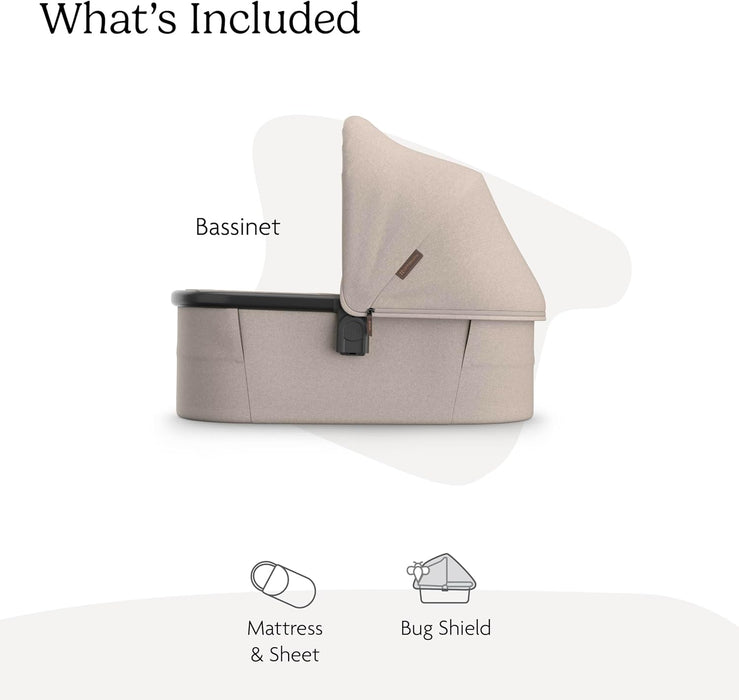 UPPAbaby V3 Bassinet, Ada (Sandstone Mélange)
