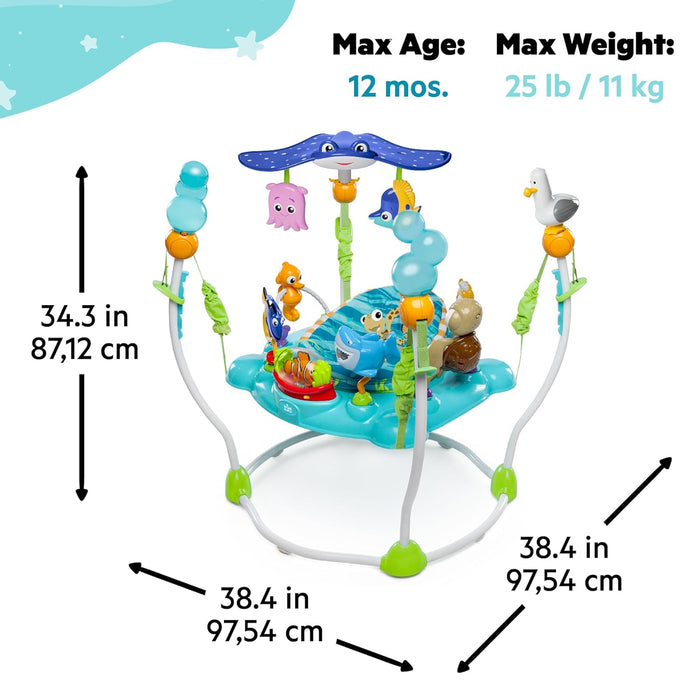 Bright Starts Activity Jumper, Disney Baby Finding Nemo Sea of Activities