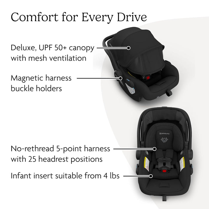 UPPAbaby Mesa V3 Infant Car Seat, 2025, Jake (Charcoal)