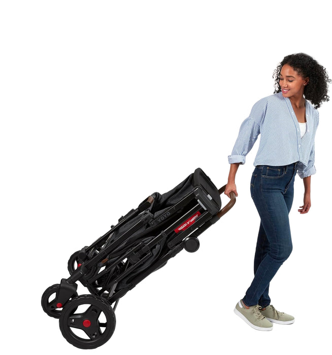 Radio Flyer Voya XT Quad Stroller Wagon(3985), High Sides