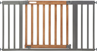 Shop Summer by Ingenuity The Thruway Gate, 60XW Series, Oak Wood & Slate at GoodBuy Gear