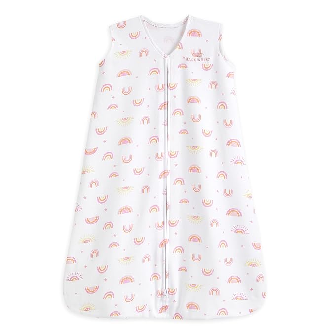 Halo Cotton Sleepsack, Small, Sunshine Rainbows
