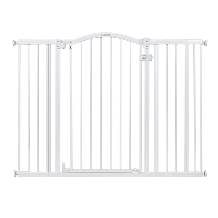 Summer By Ingenuity The Thruway Gate, White, 53W