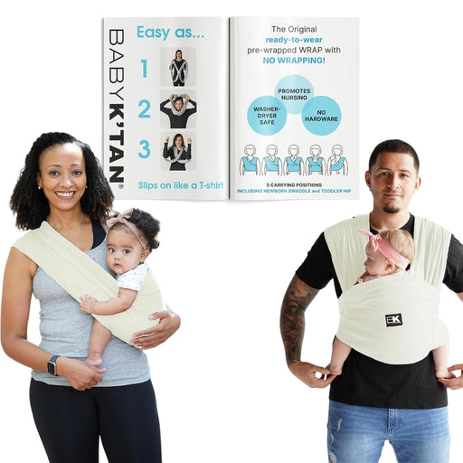 Shop Baby K'tan Baby Carrier, Large, Natural, Organic at GoodBuy Gear